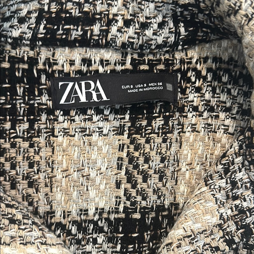 Plaid Button-Up Jacket - image 4